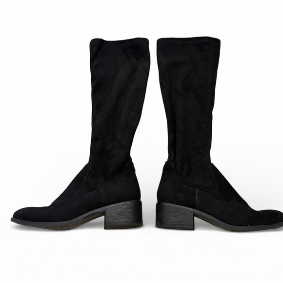 Kenneth Cole Black Knee-High Women's Boots - Picture 2 of 6